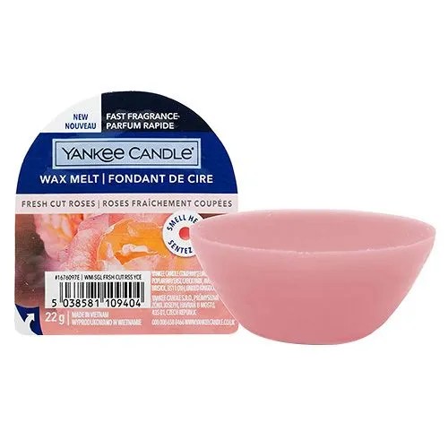 Čas voňavého vosku Yankee Candle Fresh Cut Roses
