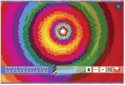 Výrez B4/6 holografická interprint