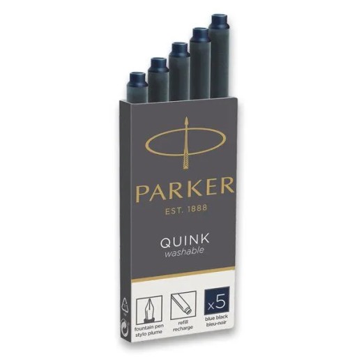 Náplne do plniaceho pera Parker Quink Garnet