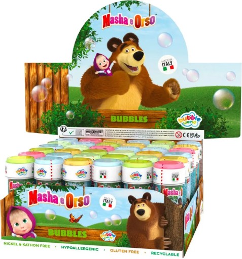 MYDLOVÉ BUBLINY MAŠA A MEDVEĎ 60ml 1ks