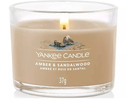 Amber & Sandalwood - Yankee Candle - mini sviečka