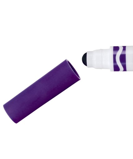 Minikids 8-dielne umývateľné fixky Crayola
