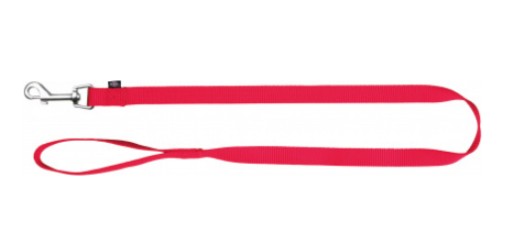 Klasické vodítko TRIXIE 1,2 m/ 15 mm červené - módna prechádzka