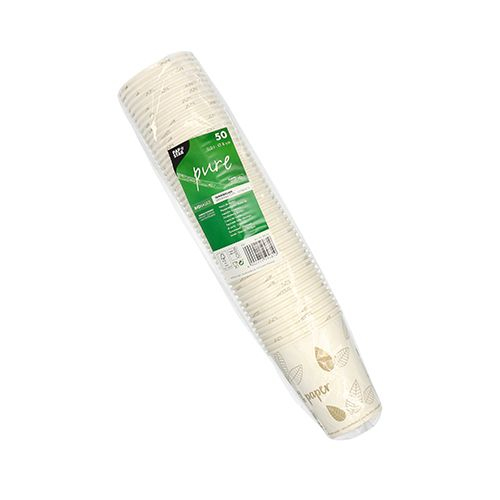 Ekologické papierové poháre ZERO % PLASTIC 250 ml 50 ks (bez poplatkov za SUP)