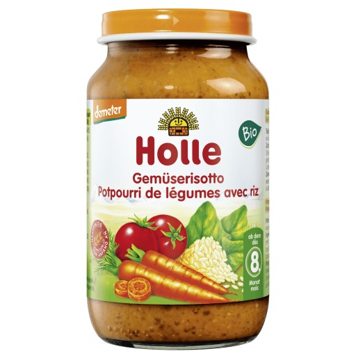 ZELENINA S RYŽOU OD 8 MESIACOV DEMETER BIO 220 g (DAR) - HOLLE