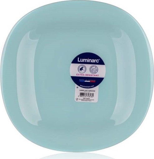 Jedálenský tanier 27 cm Svetlý tyrkys CARINE LUMINARC