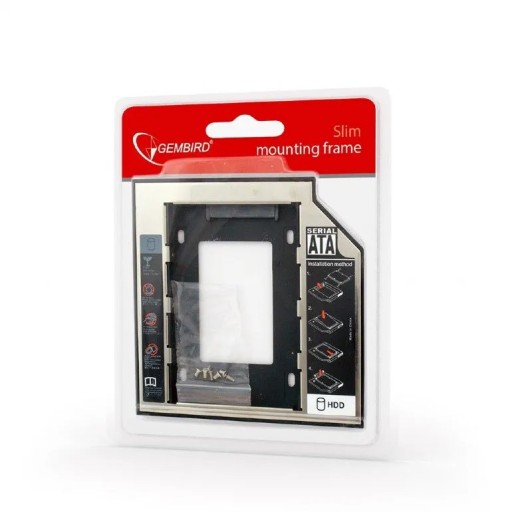 GEMBIRD HDD adaptér 5,25'' na 2,5'' Slim rám