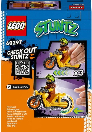 LEGO CITY STUNZ 60297 BÚRANIE MOTORKY NA MOTORKE STUNZ
