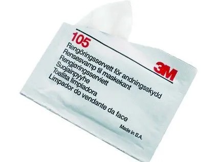 3M 105 čistiace utierky na tvárový štít