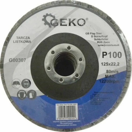KLAPKOVÝ BRÚSNY KOTÚČ 125MM P100