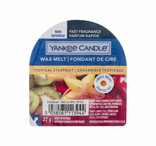 Yankee Candle Tropický vosk s vôňou Starfruit
