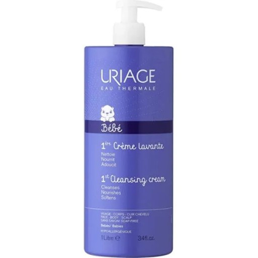 URIAGE Bebe 1st Cleansing Cream penivý krém do kúpeľa pre deti