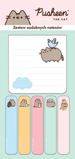 Lepiace bločky Pusheen Indexing