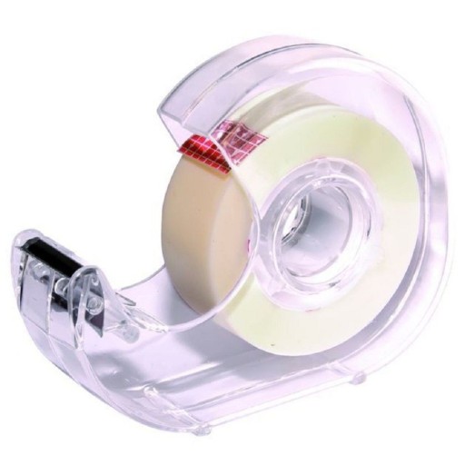 KANCELÁRSKA LEPIACE PÁSKA CRYSTAL s dávkovačom 19mm x 33m D.Rect