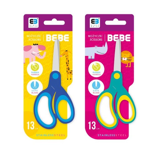 Školské nožnice 13cm INTERDRUK BEBE