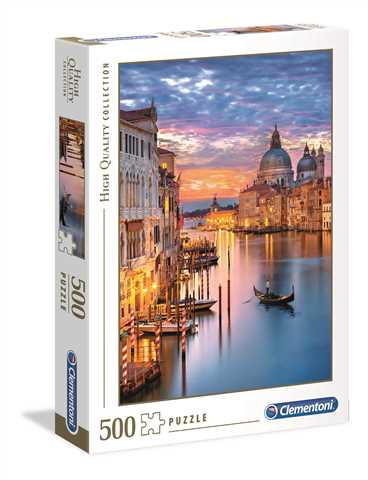 Puzzle 500. HQ Lighting Venice. Clementoni. 35056.