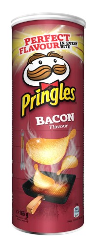 Pringles s príchuťou slaniny 165g