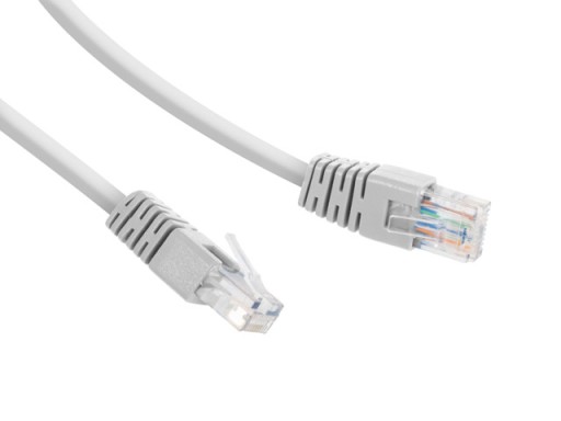 Patchcord GEMBIRD RJ45 sieťový kábel cat.5e 0,5M šedý