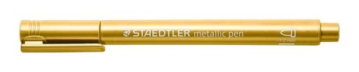 ZNAČOVAČ OZDOBNÝ, ZLATÝ METALICKÝ 1-2MM STAEDTLER