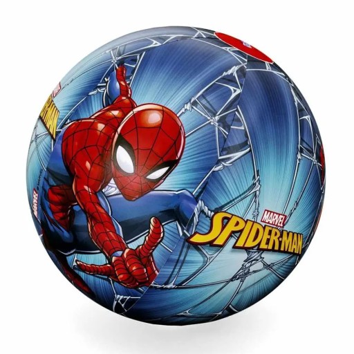 Farebná plážová lopta Spiderman 51 cm Bestway