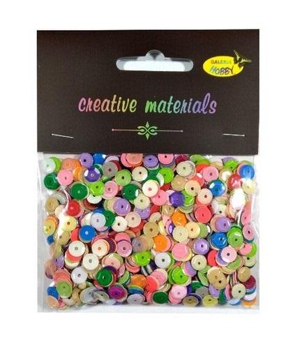 Priehľadné flitre 6mm 20g