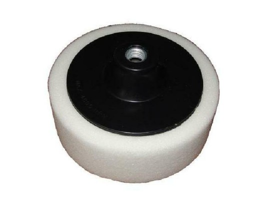 LEŠTIACA HUBKA TVRDÁ 125MM M14 BIELY LEŠTIACI DISK NA LEŠTENIE