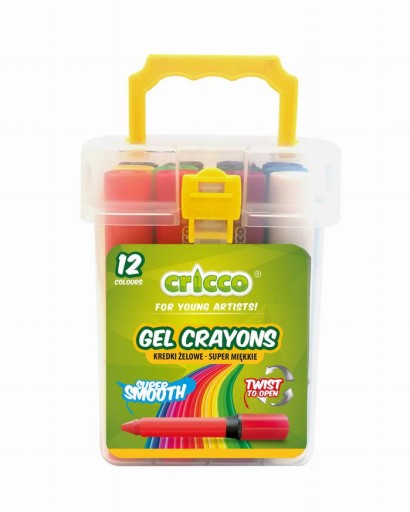 TWIST CRICCO GEL BUCKET 12 farieb