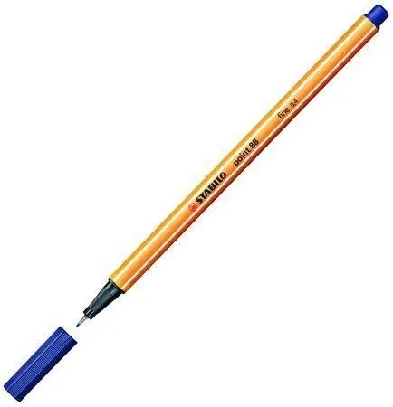 Popisovač STABILO POINT 88 rad 0,4 NÁMORNÍCKA MODRÁ x 5 KS