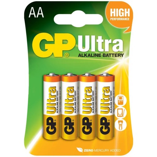 GP Ultra Alkaline LR06 1,5V AA batérie 6 ks.