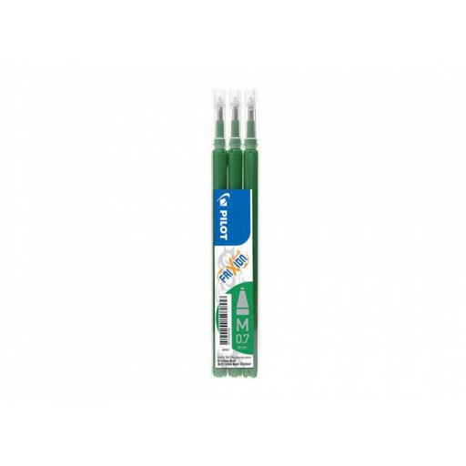 Vložka FRIXION 0,7mm zelená (3 kusy) BLS-FR7-G-S