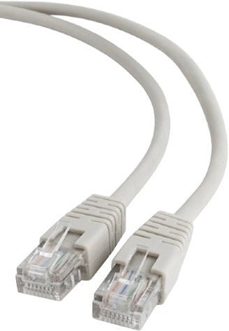 Patchcord GEMBIRD RJ45 sieťový kábel cat.5e 0,5M šedý