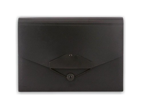 Aktovka s 12 priehradkami A4 BLACK Penmate