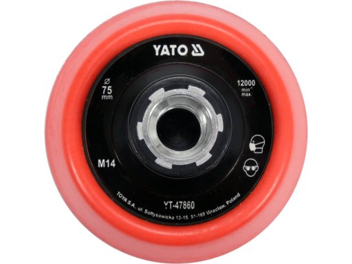 MONTÁŽNY DRŽÁK YATO M14 SO VELCRO 75MM