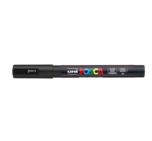Pigmentový značkovač Posca ružový (13) PC-3M UNI