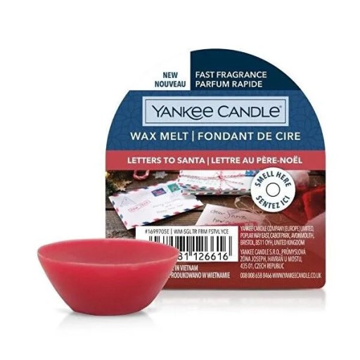 Voskové listy Yankee Candle Santovi