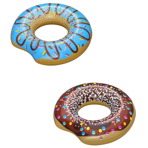 Donut Prsteň na plávanie Donut Brown 36118