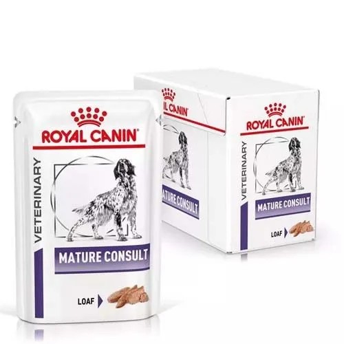 Royal Canin Mature Consult Bochník/paštéta 85g NA DERMATÓZU KOŽNÉHO PLÁNU