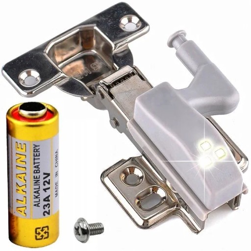 SVIETIDLO DO SKRIŇKY S VÝKLÁDACÍMI DVERE, 3 LED