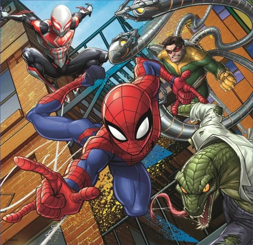 3v1 puzzle Spider Force Spider-Man kluby