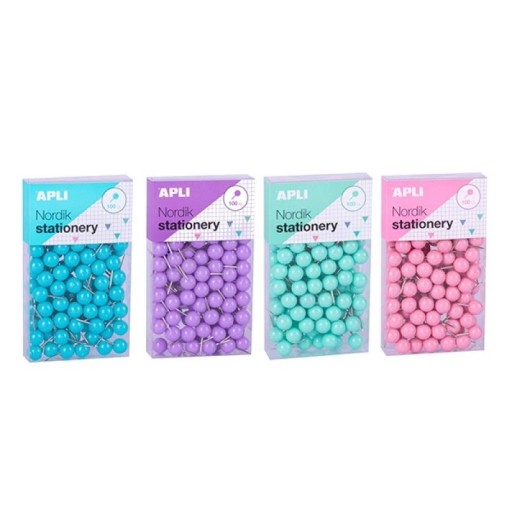 APLI Nordik Collection kolíky Ø9 mmx20 mm mix