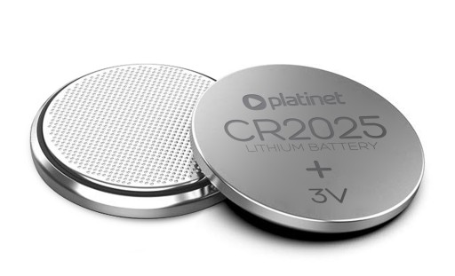 Batérie Platinet CR2025 5 kusov s dlhou výdržou
