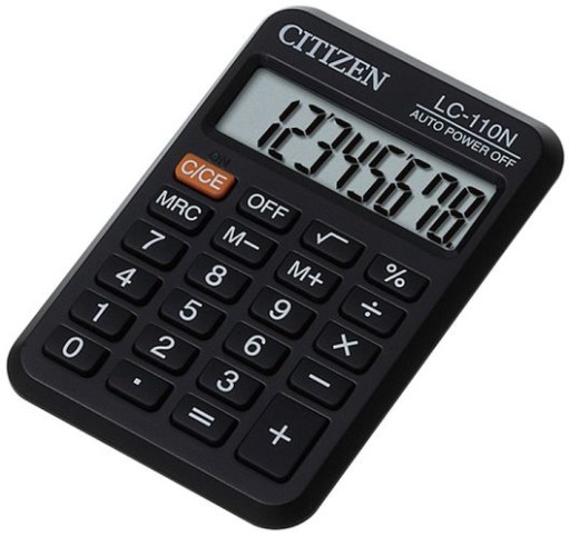 Citizen LC-110NR matematické počítadlo kalkulačky