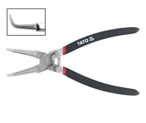 KLIEŠTE SINGER VNÚTORNÉ ZAHNUTÉ 150MM CR-V