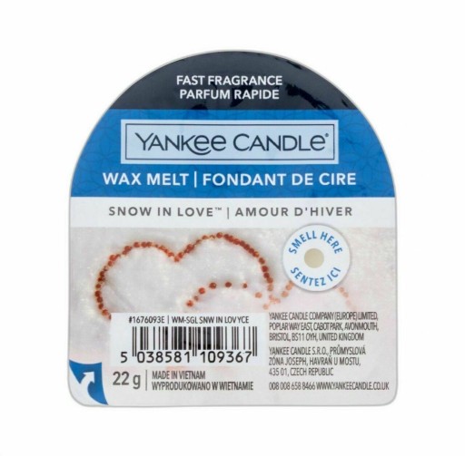 Yankee Candle vonný voskový sneh v láske