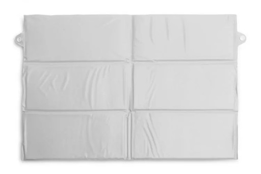 Skladací prebaľovací pult - turistická podložka 40x58 cm SIVÁ Sensillo