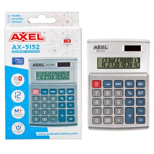 AXEL CALCULATOR Školská kancelária AX-5152