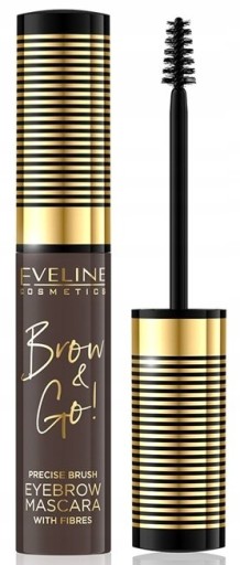 Eveline Eveline Eyebrow Mascara Brow & Go! 02 Tmavý