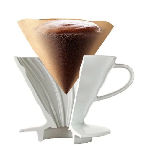 HARIO ODKAPÁVAČ PLASTOV BIELY V60-02