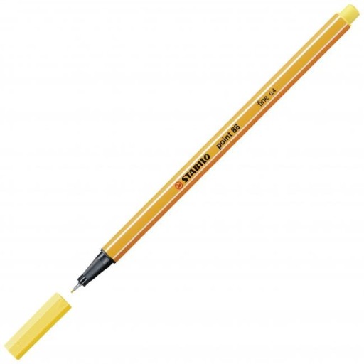 Jemná linka STABILO point 88/44 - žltá SZ-81316(24)