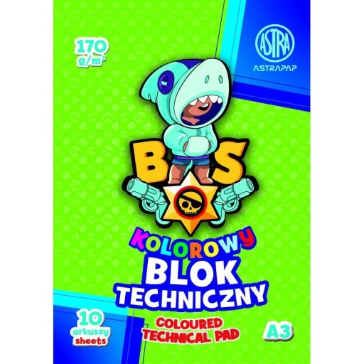 FAREBNÝ BLOK FARBENÝ V MASS A3 ASTRA